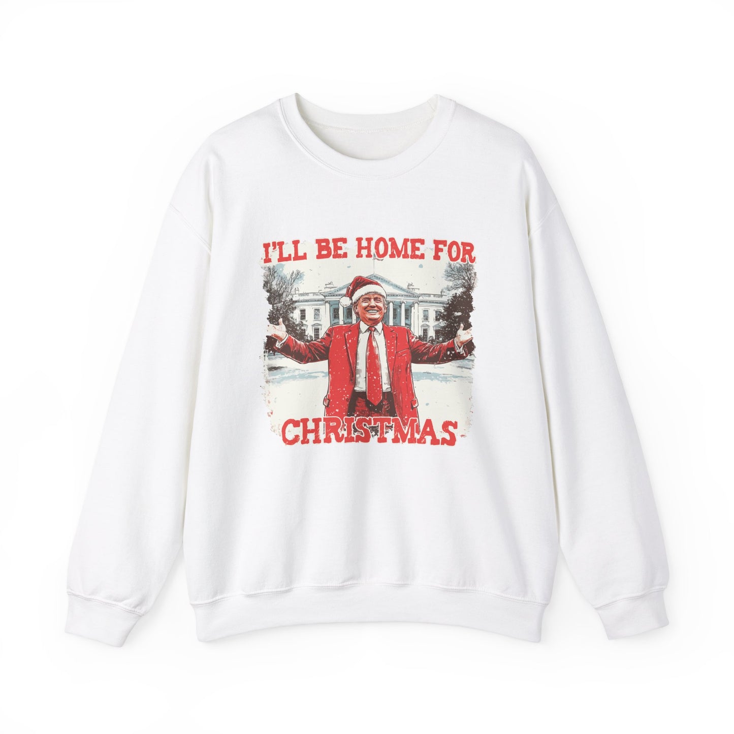 I'll Be Home For Christmas Crewneck Sweatshirt