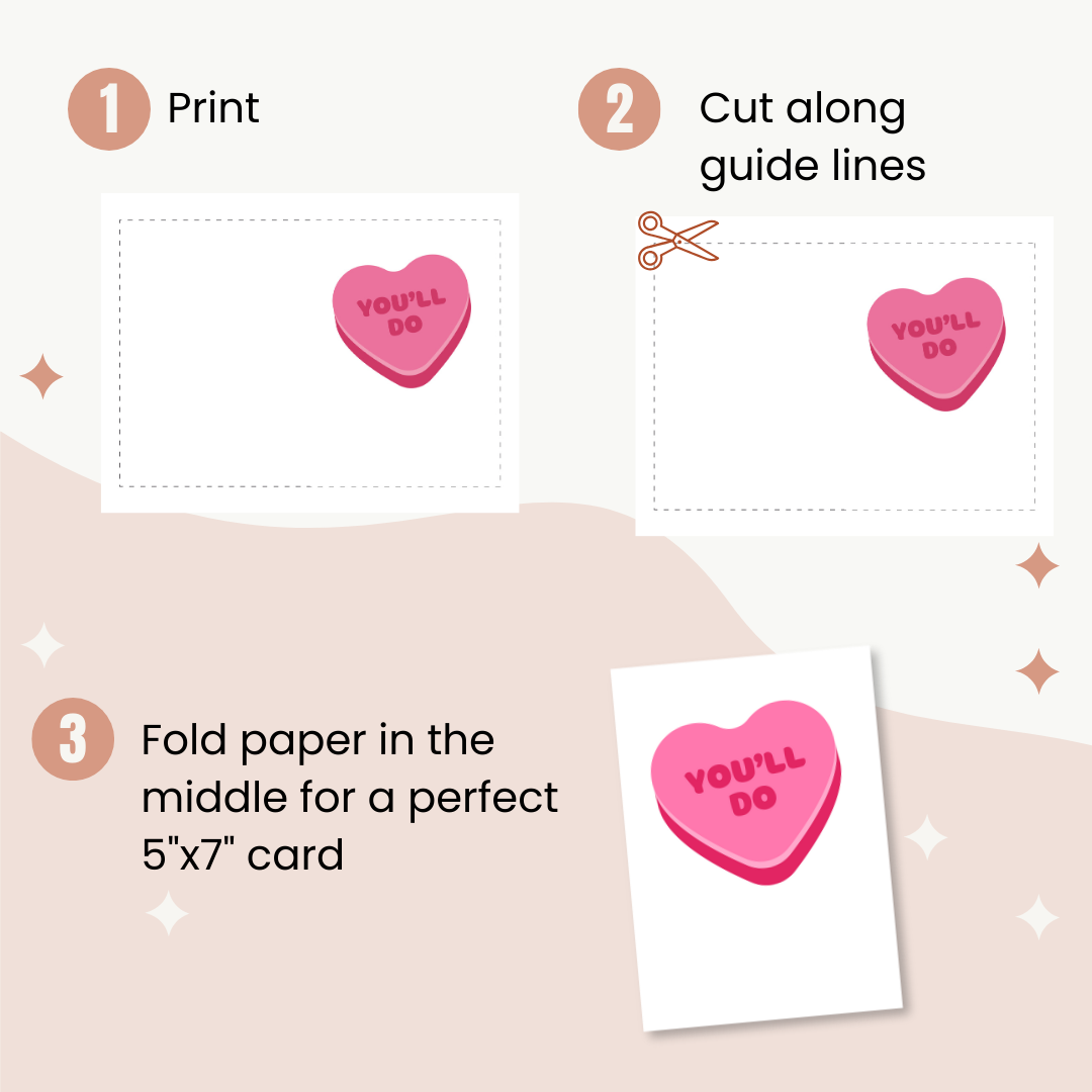 You'll Do Printable - Instant Digital Download