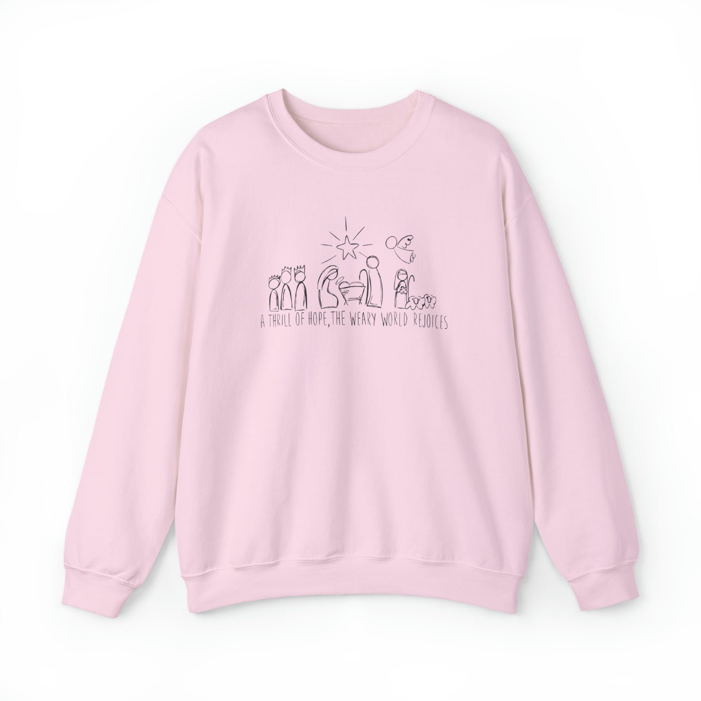 Manger Scene Sweatshirt
