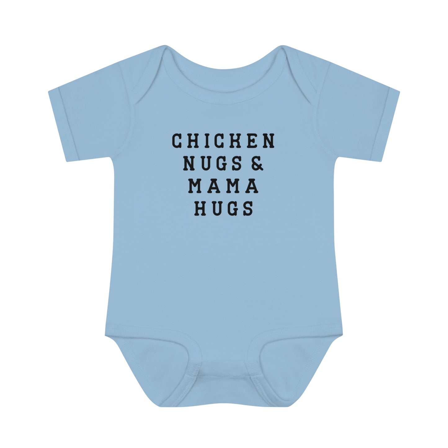 Chicken Nugs Mama Hugs Bodysuit