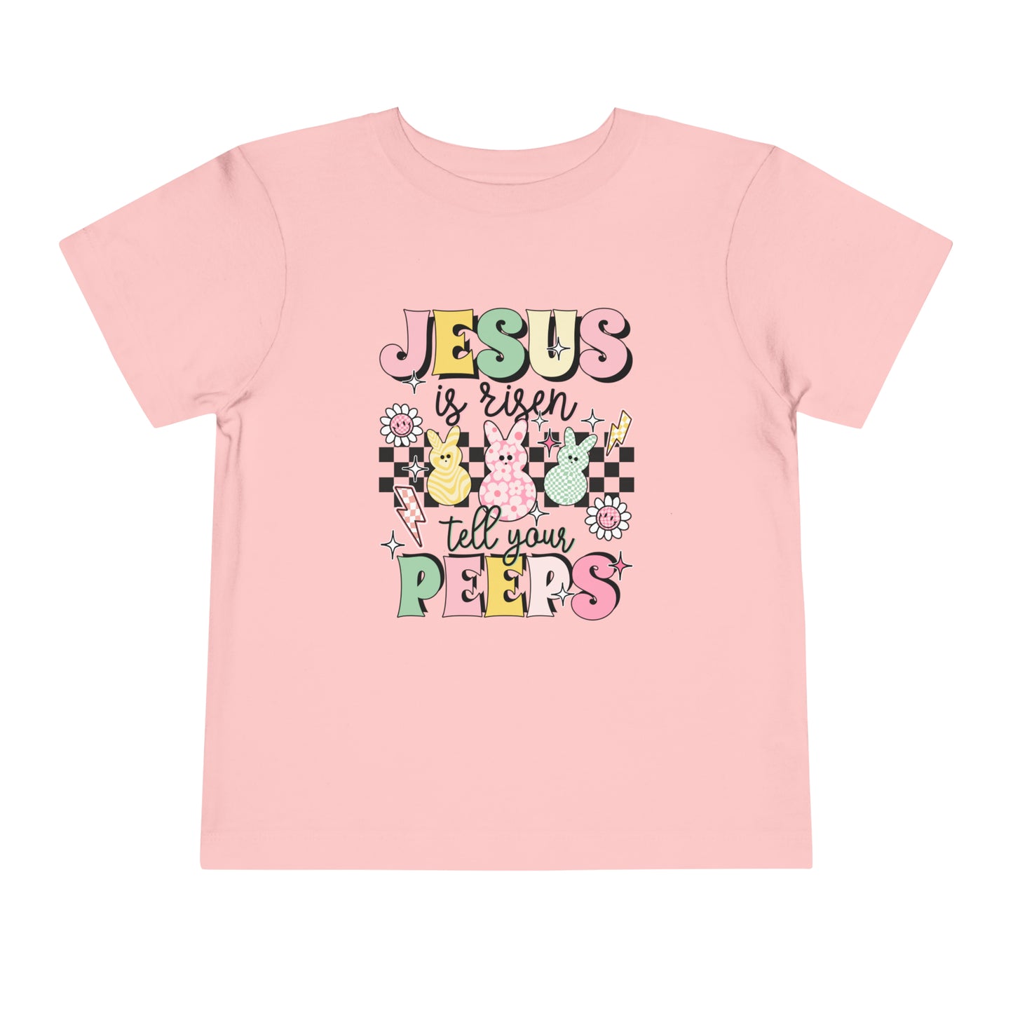 Toddler He is Risen Tee