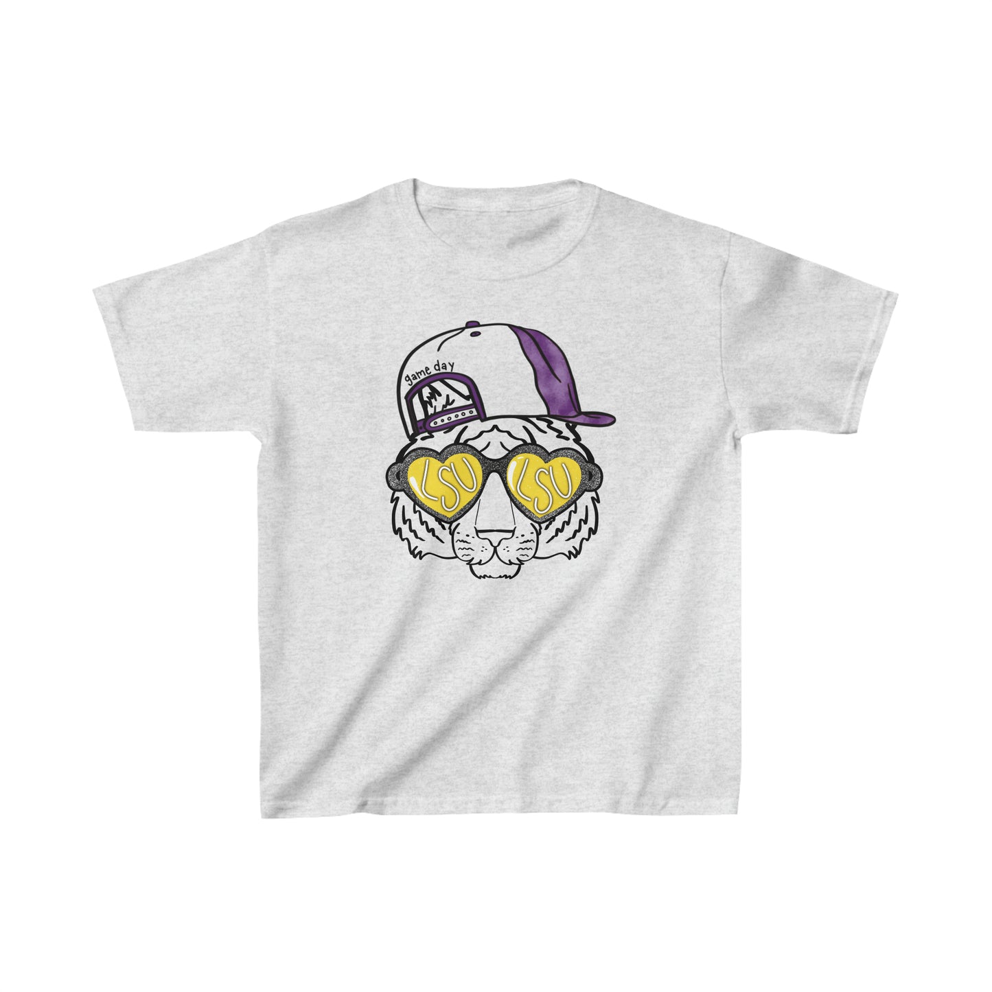 Youth Mascot LSU Tee