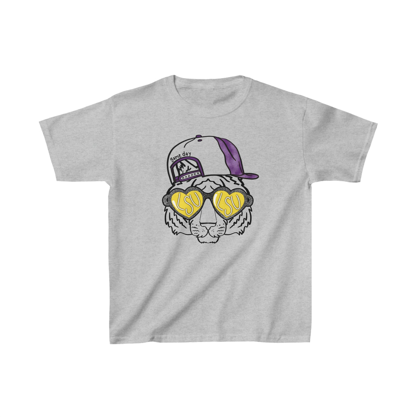 Youth Mascot LSU Tee