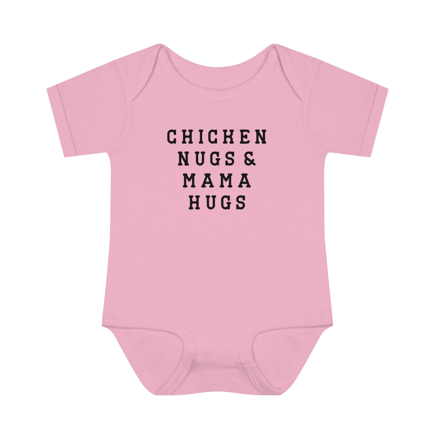 Chicken Nugs Mama Hugs Bodysuit