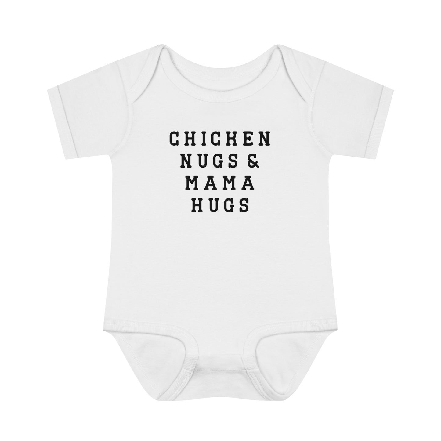 Chicken Nugs Mama Hugs Bodysuit