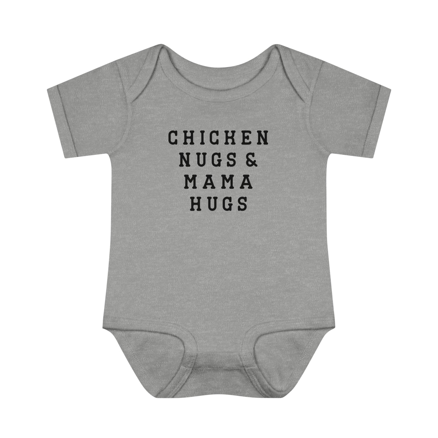 Chicken Nugs Mama Hugs Bodysuit