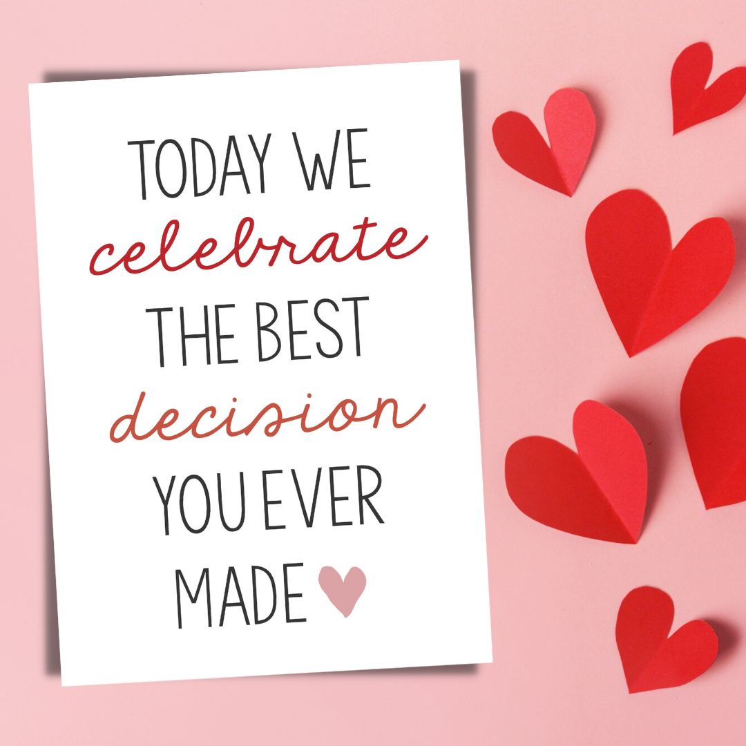 Best Decision Printable - Instant Digital Download