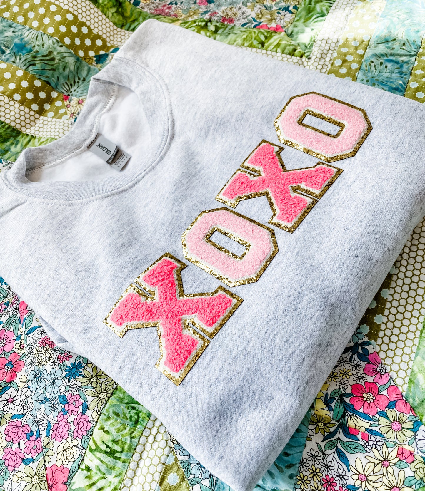 XOXO Chenille Sweatshirt