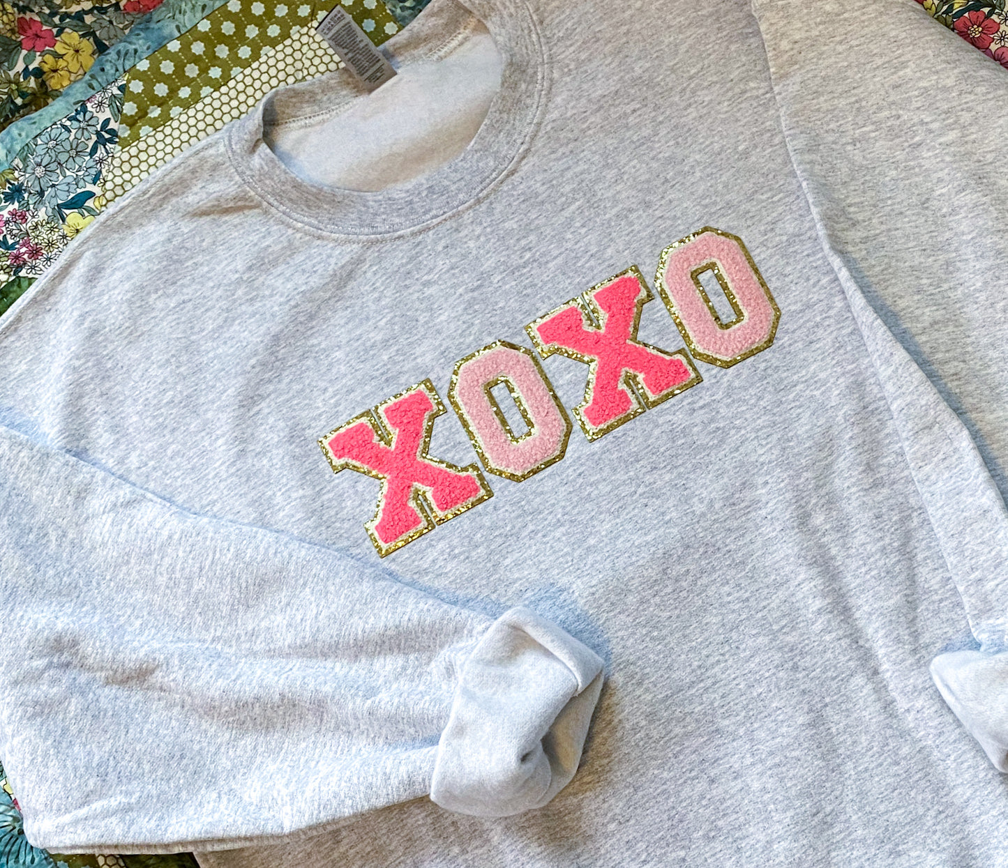 XOXO Chenille Sweatshirt