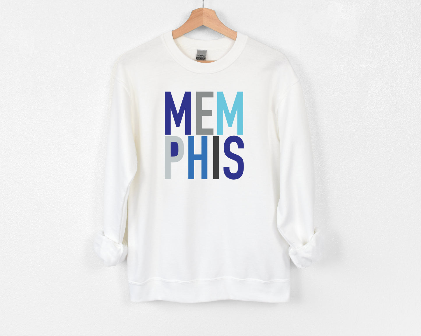 Memphis Blue Sweatshirt