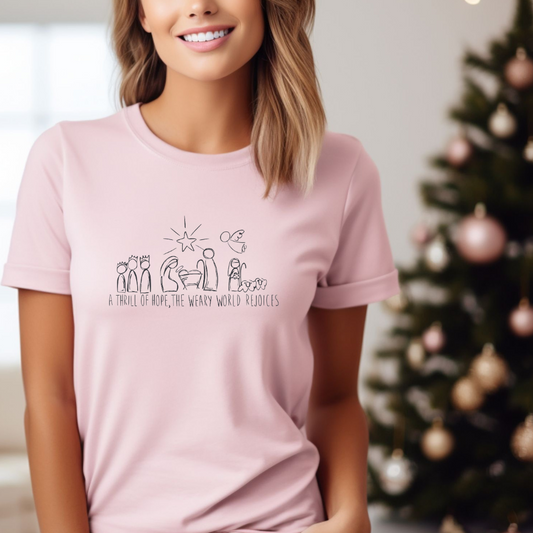 Manger Scene Tee