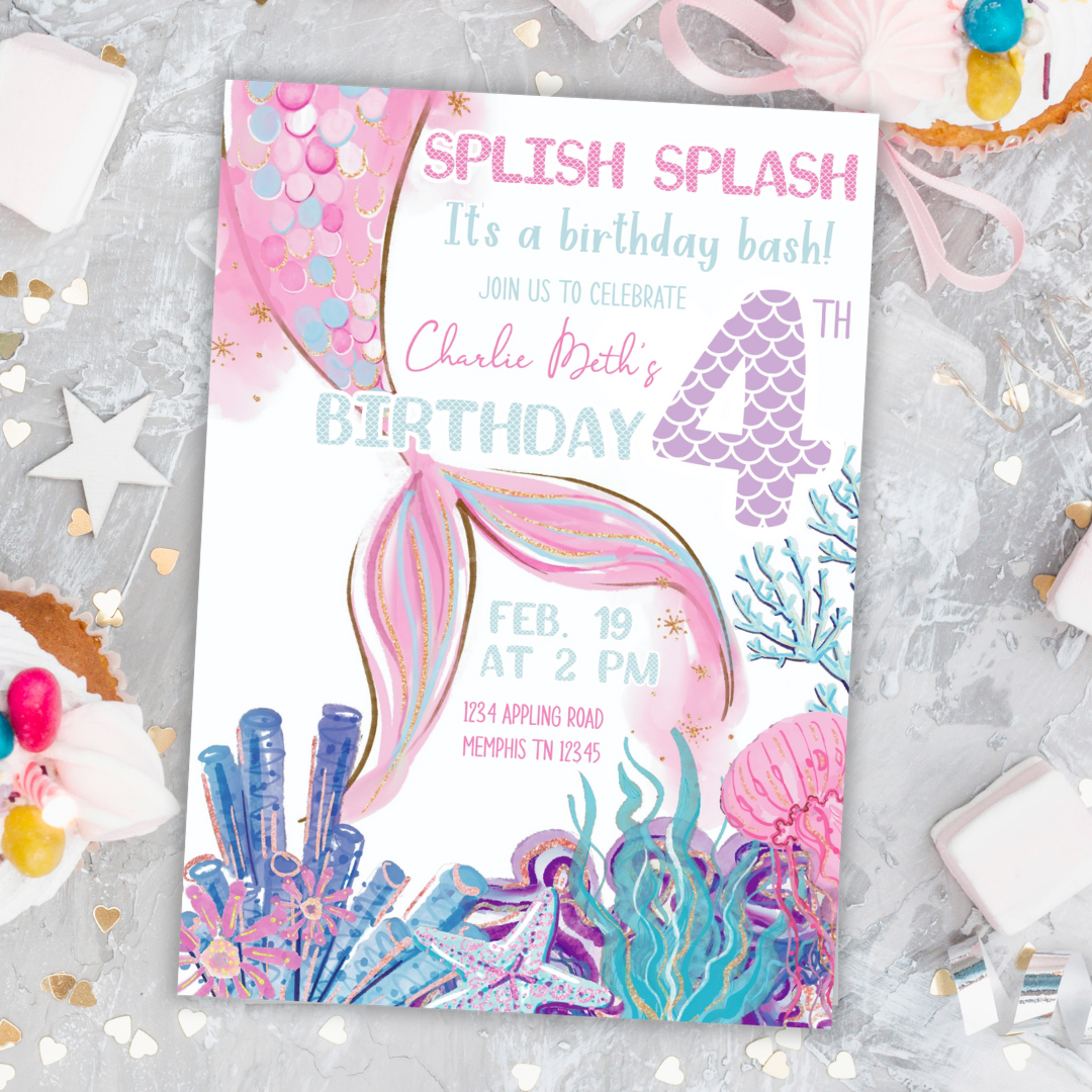 Splish Splash Mermaid Bash