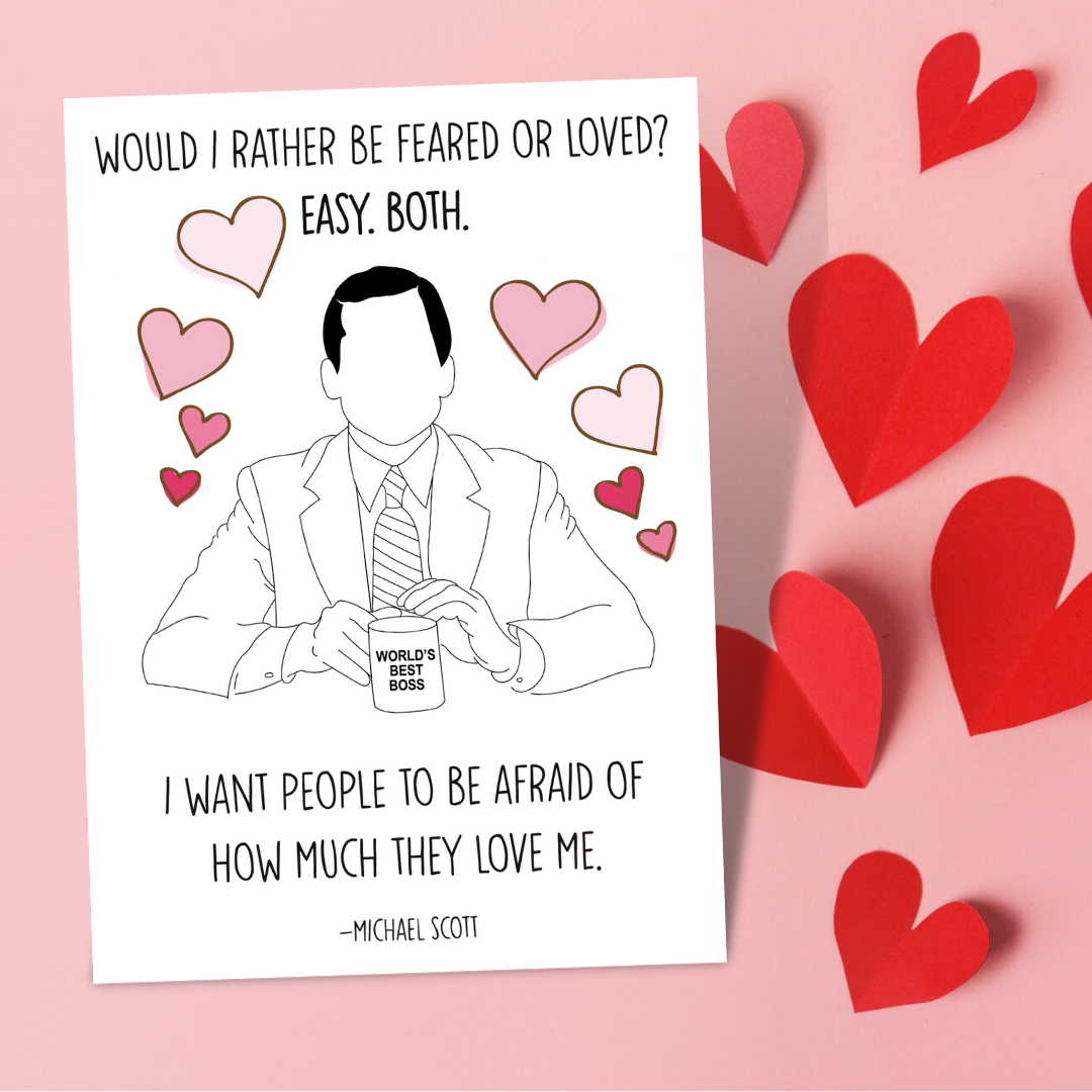 Michael Scott Printable - Instant Digital Download