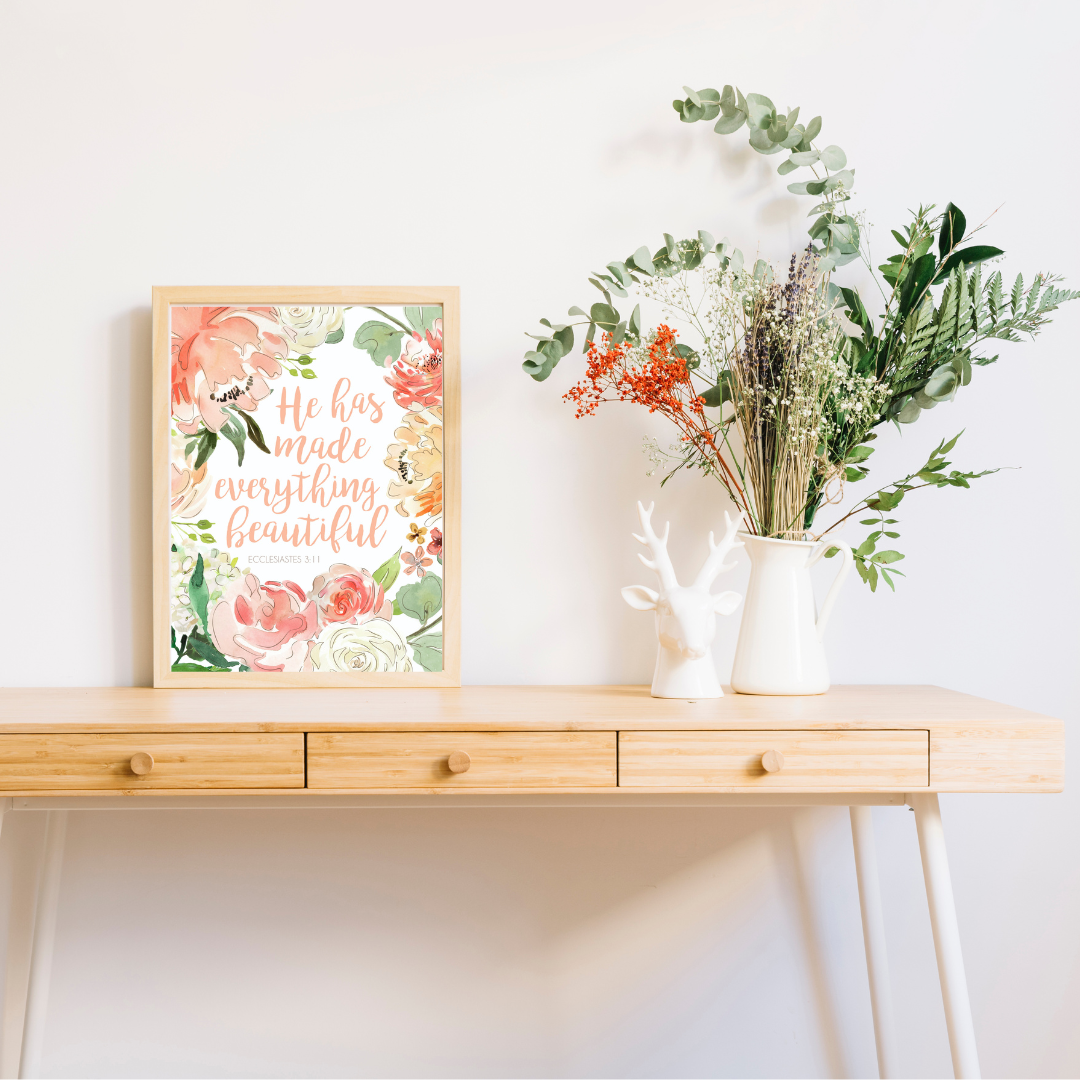 Everything Beautiful Printable - Instant Digital Download
