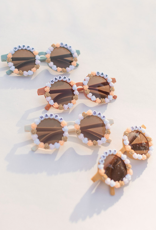 Happy Days Flower Toddler Sunglasses