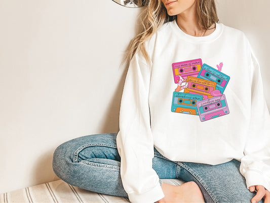 90's Cassete Tape Sweatshirt