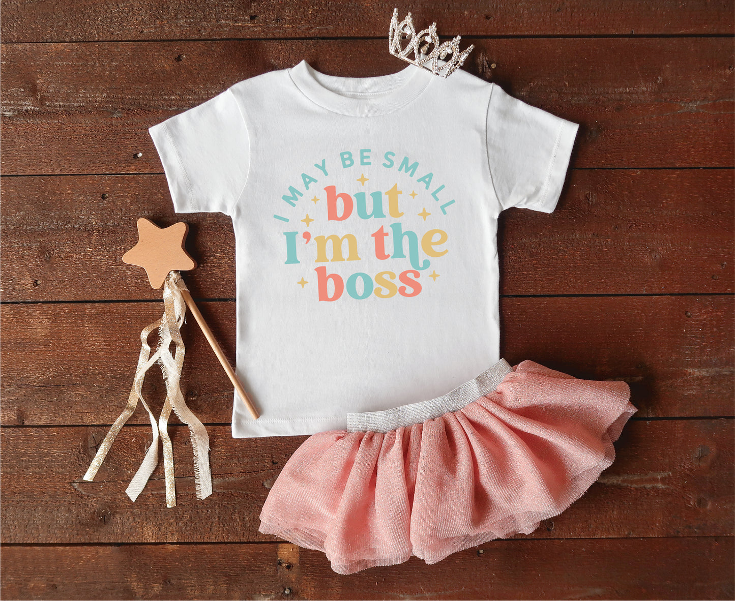 Toddler's I'm the Boss Tee