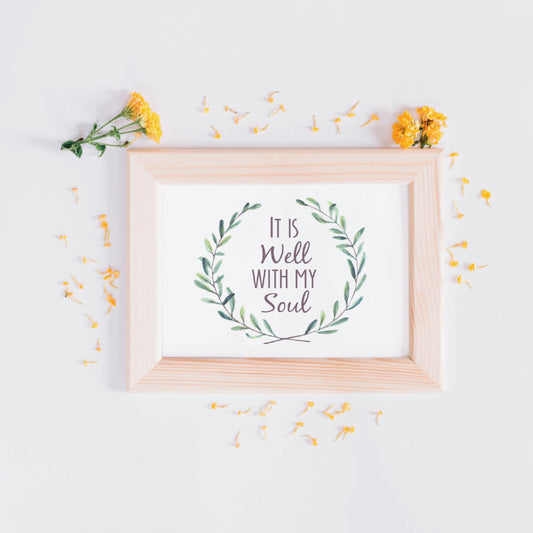 It Is Well Printable - Instant Digital Download