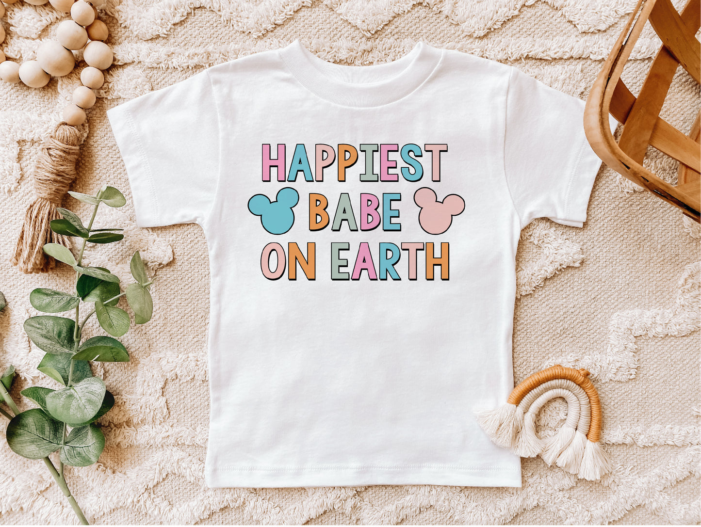 Toddler's Happiest Babe on Earth Tee