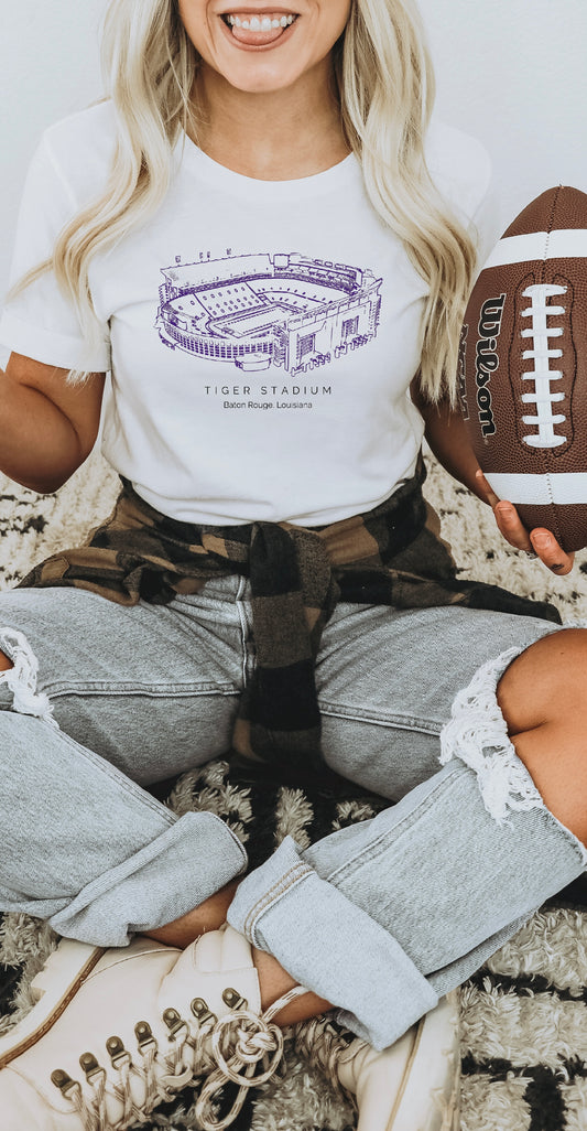 Stadium LSU Tee