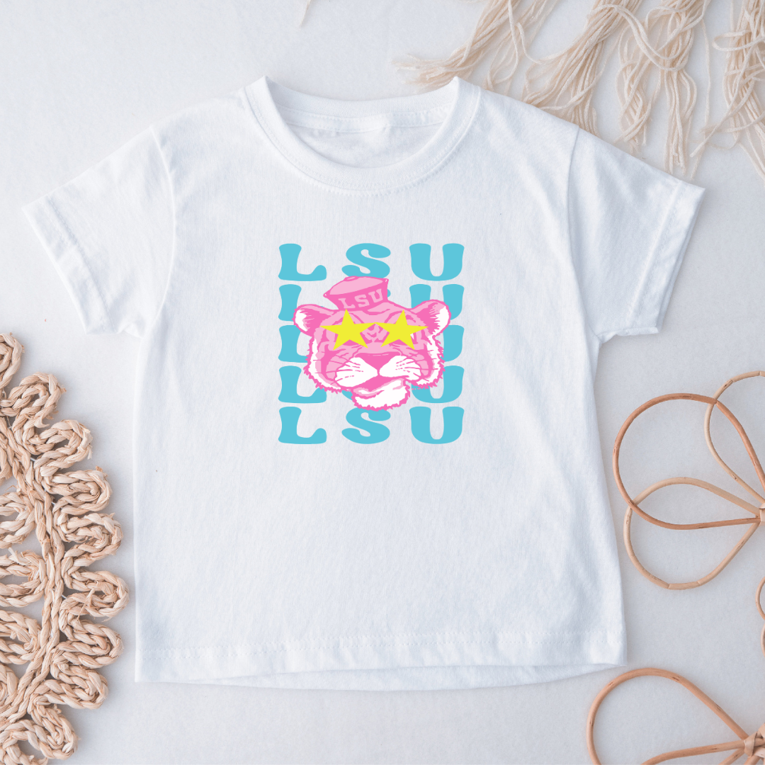 Toddler's Retro LSU Tee